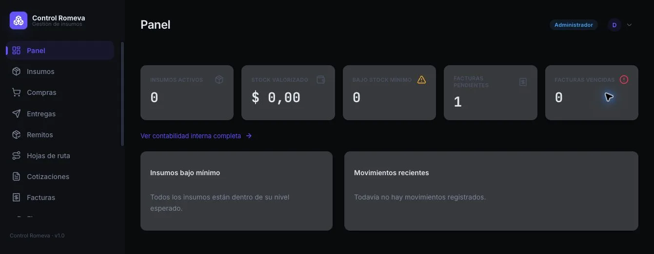 Interfaz oscura: Transporte Romeva